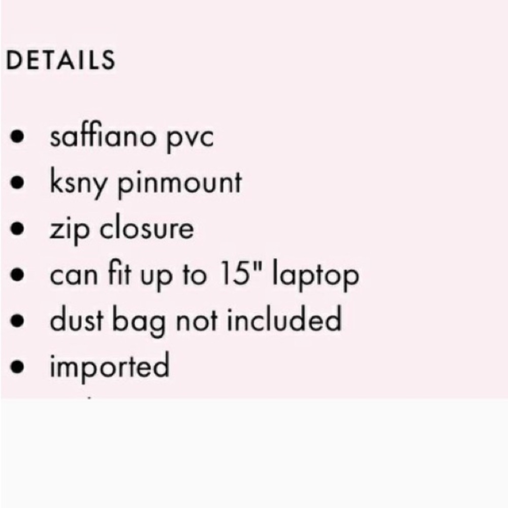 Kate spade strawberry laptop sleeve - Picture 3 of 3